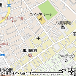 埼玉県八潮市二丁目1560周辺の地図
