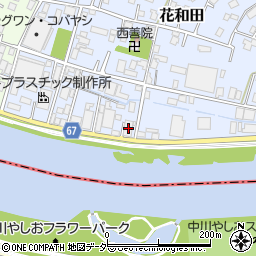 埼玉県三郷市花和田61周辺の地図
