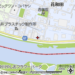 埼玉県三郷市花和田56周辺の地図