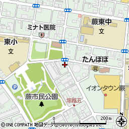 東公民館周辺の地図