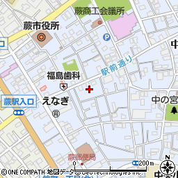埼玉県蕨市中央5丁目11周辺の地図