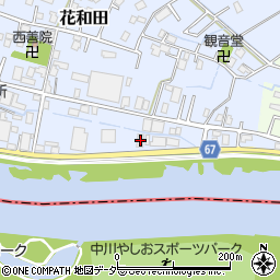 埼玉県三郷市花和田100周辺の地図