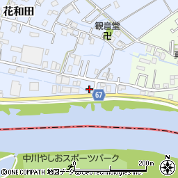 埼玉県三郷市花和田106周辺の地図