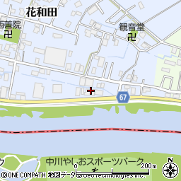 埼玉県三郷市花和田104周辺の地図