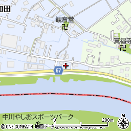 埼玉県三郷市花和田109周辺の地図