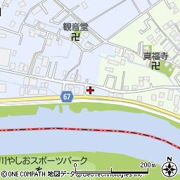 埼玉県三郷市花和田124周辺の地図