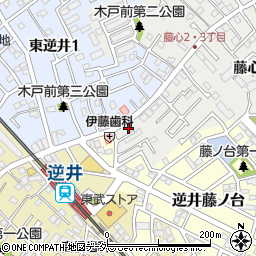 浅野米店周辺の地図