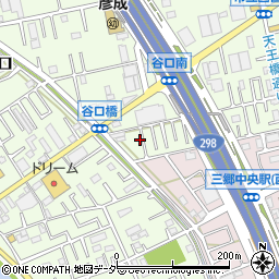埼玉県三郷市谷口202周辺の地図