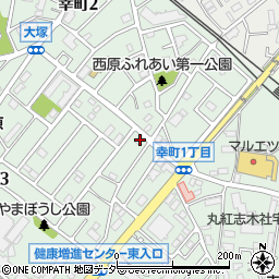 埼玉県志木市幸町3丁目2-24周辺の地図
