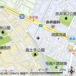 岡葉流通株式会社　埼玉物流センター周辺の地図