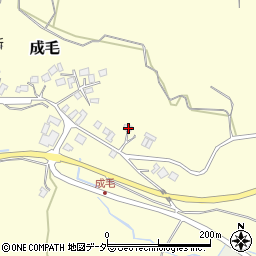 千葉県成田市成毛342周辺の地図