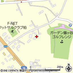 千葉県柏市藤ケ谷新田54周辺の地図