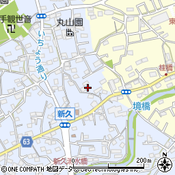埼玉県入間市新久669-11周辺の地図