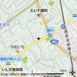 埼玉県入間市下藤沢642周辺の地図