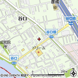 埼玉県三郷市谷口134周辺の地図