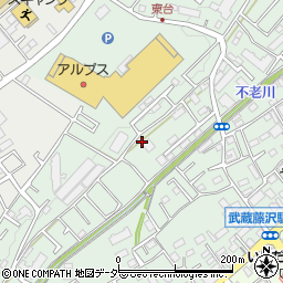 埼玉県入間市下藤沢1052周辺の地図