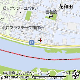 埼玉県三郷市花和田49周辺の地図