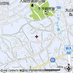埼玉県入間市新久753周辺の地図
