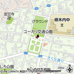 松戸市ユーカリ交通公園周辺の地図