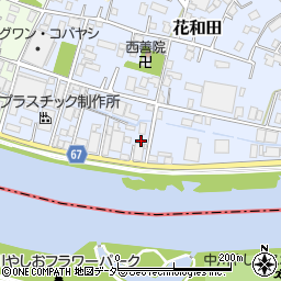 埼玉県三郷市花和田64周辺の地図
