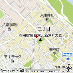 埼玉県八潮市二丁目134周辺の地図