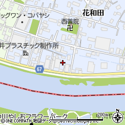 埼玉県三郷市花和田57周辺の地図