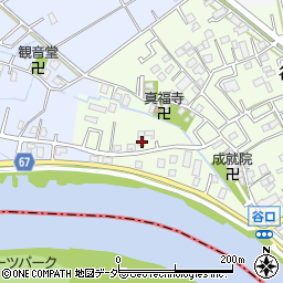埼玉県三郷市谷口15周辺の地図
