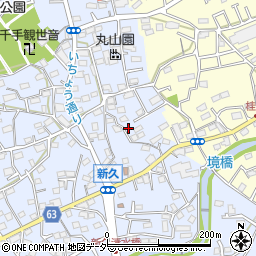 埼玉県入間市新久656-5周辺の地図
