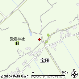千葉県成田市宝田1970周辺の地図