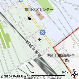埼玉県狭山市南入曽1021周辺の地図