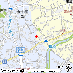 埼玉県入間市新久324周辺の地図