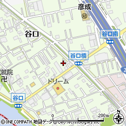 埼玉県三郷市谷口133周辺の地図