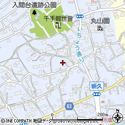 埼玉県入間市新久761周辺の地図