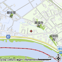 埼玉県三郷市谷口12周辺の地図