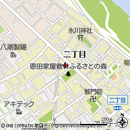 埼玉県八潮市二丁目141周辺の地図