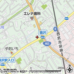 埼玉県入間市下藤沢638周辺の地図