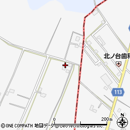 千葉県成田市横山205周辺の地図