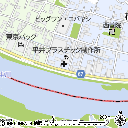 埼玉県三郷市花和田15周辺の地図