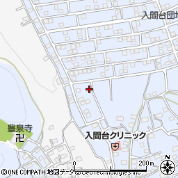 埼玉県入間市新久818-29周辺の地図