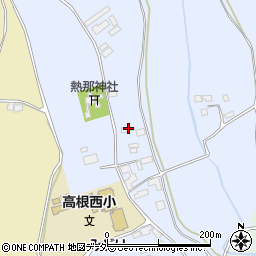 山梨県北杜市高根町村山西割1630周辺の地図