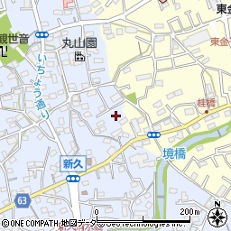 埼玉県入間市新久669周辺の地図