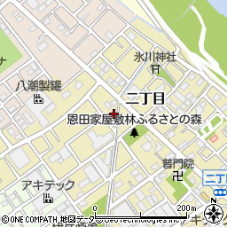 埼玉県八潮市二丁目144周辺の地図