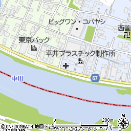 埼玉県三郷市花和田5周辺の地図