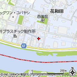 埼玉県三郷市花和田55周辺の地図