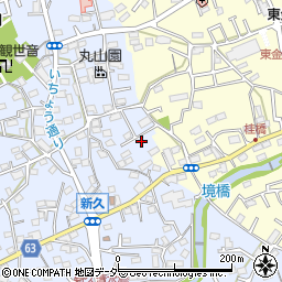 埼玉県入間市新久669-37周辺の地図