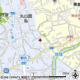 埼玉県入間市新久669-23周辺の地図