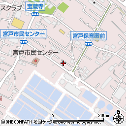 埼玉県朝霞市宮戸4丁目1-80周辺の地図