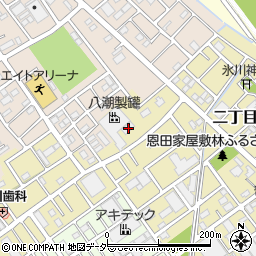 埼玉県八潮市二丁目26周辺の地図