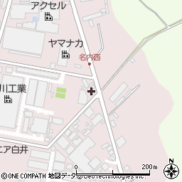千葉県白井市中436周辺の地図