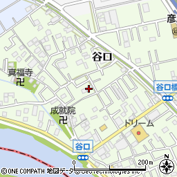 埼玉県三郷市谷口106周辺の地図
